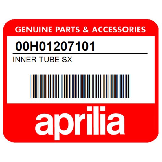Aprilia 00H01207101 Inner Tube Sx