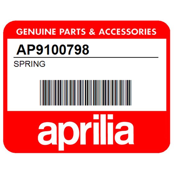 Aprilia AP9100798 Spring