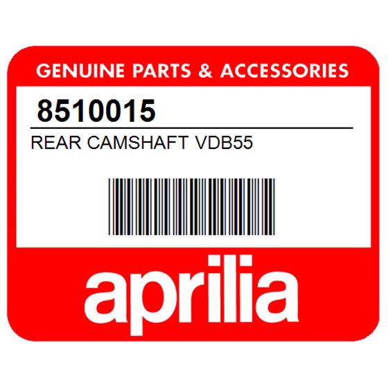 Aprilia 8510015 Rear Camshaft Vdb55