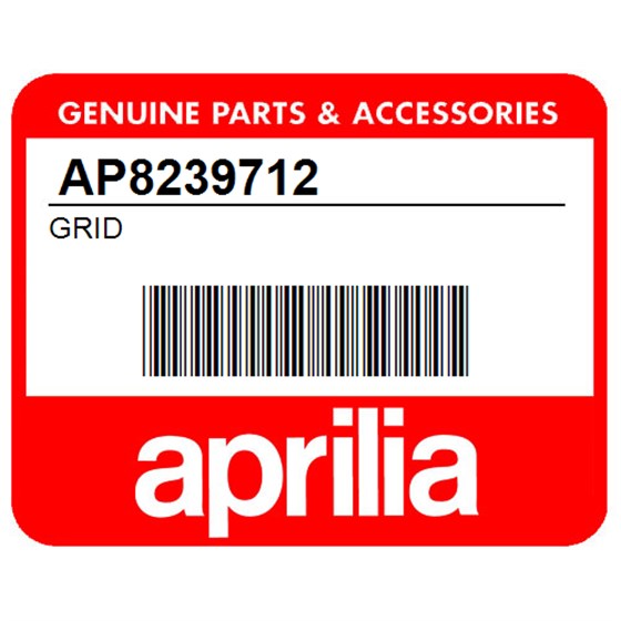 Aprilia AP8239712 Grid