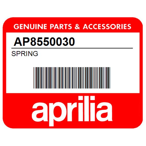 Aprilia AP8550030 Spring