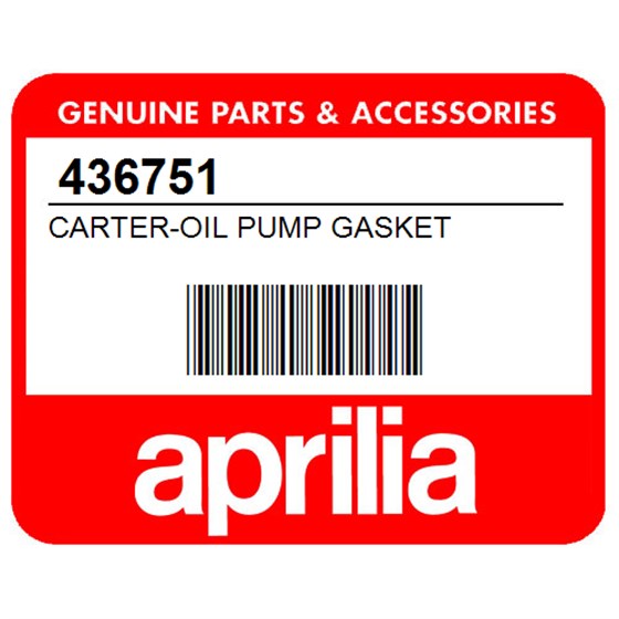 Aprilia 436751 Carter-Oil Pump Gasket