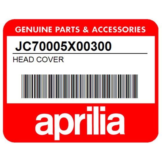 Aprilia JC70005X00300 Head Cover