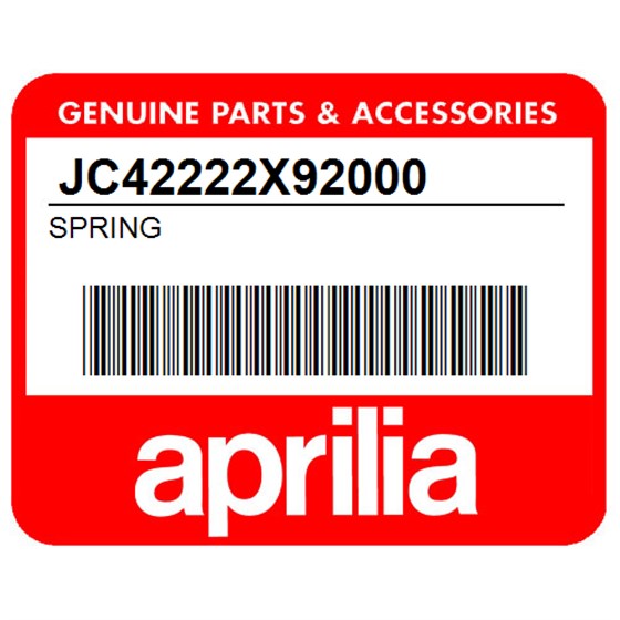 Aprilia JC42222X92000 Spring