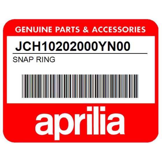 Aprilia JCH10202000YN00 Snap Ring