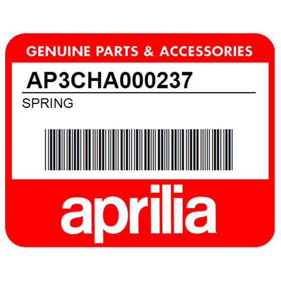 Aprilia AP3CHA000237 Spring