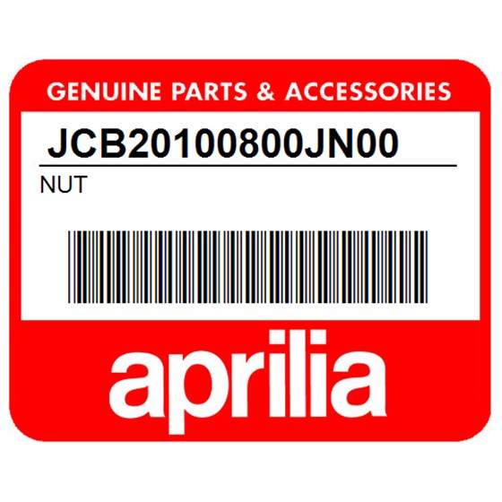 Aprilia JCB20100800JN00 Nut