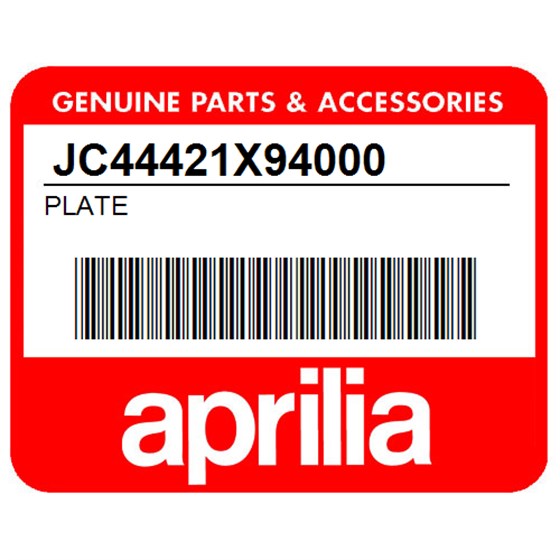 Aprilia JC44421X94000 Plate