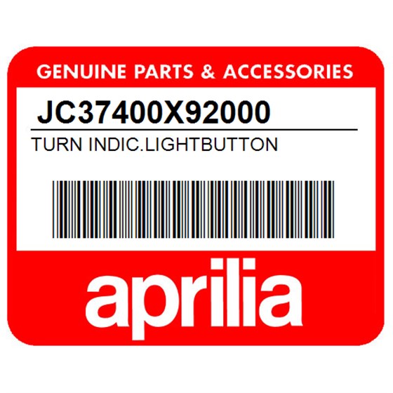 Aprilia JC37400X92000 Turn Indic.Lightbutton