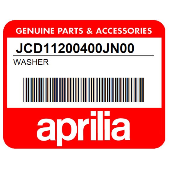 Aprilia JCD11200400JN00 Washer