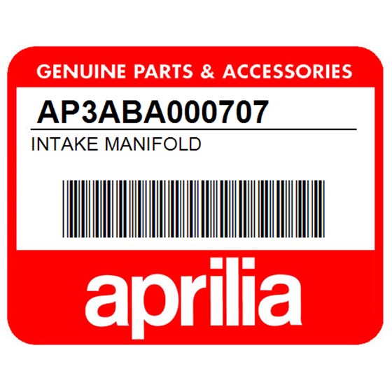 Aprilia AP3ABA000707 Intake Manifold