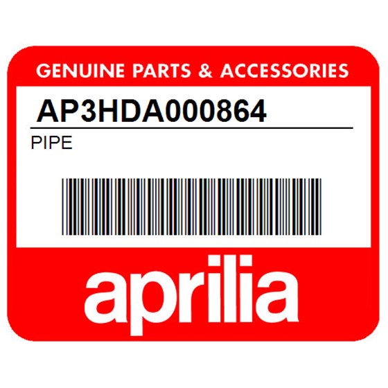 Aprilia AP3HDA000864 Pipe