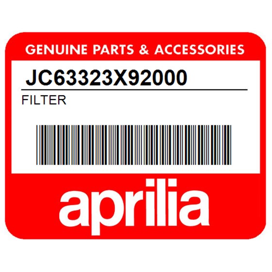 Aprilia JC63323X92000 Filter
