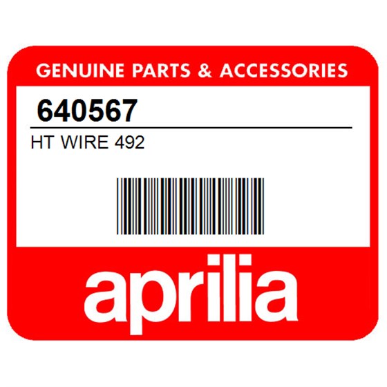 Aprilia 640567 Ht Wire 492