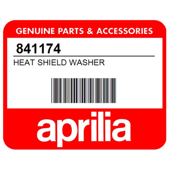 Aprilia 841174 Heat Shield Washer