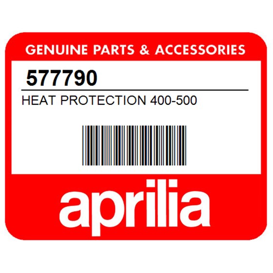 Aprilia 577790 Heat Protection 400-500