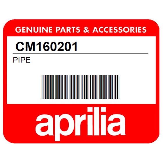Aprilia CM160201 Pipe