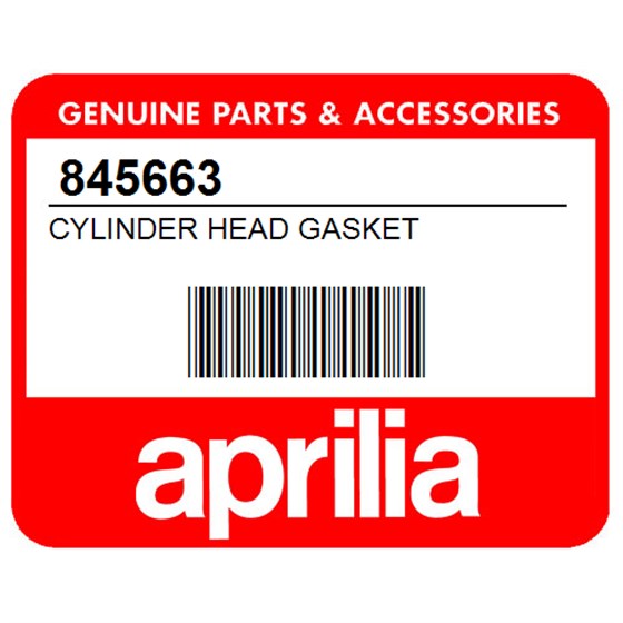 Aprilia 845663 Cylinder Head Gasket
