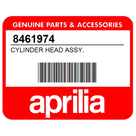 Aprilia 8461974 Cylinder Head Assy.