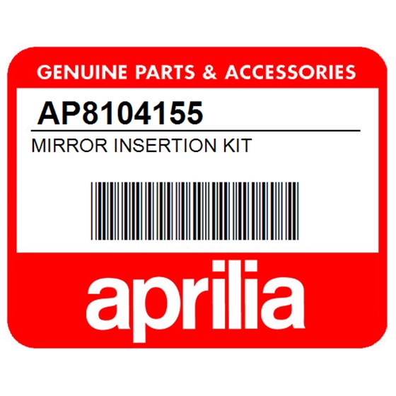 Aprilia AP8104155 Mirror Insertion Kit