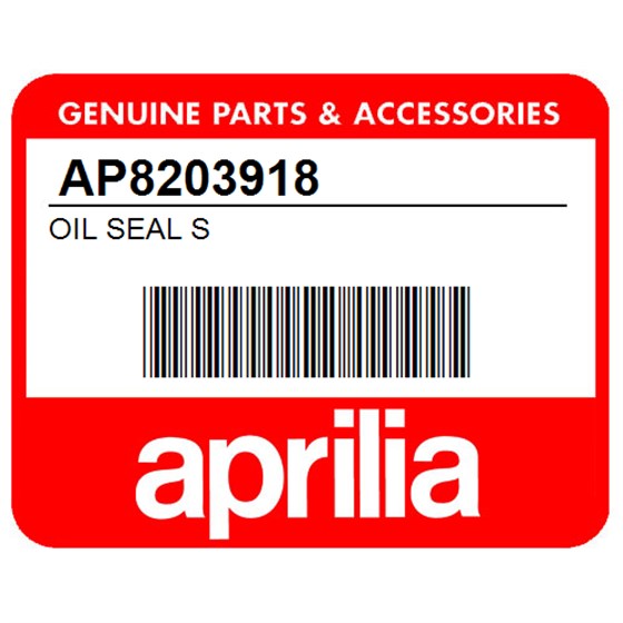 Aprilia AP8203918 Oil Seal S