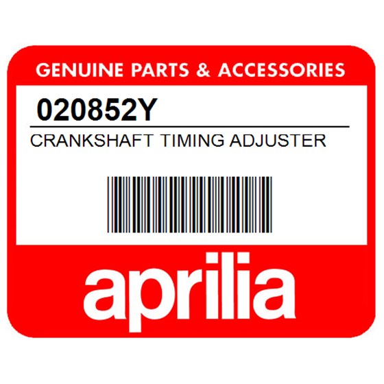 Aprilia 020852Y Crankshaft Timing Adjuster Screw