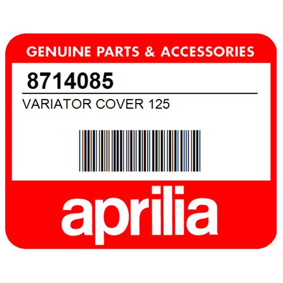 Aprilia 8714085 Variator Cover 125