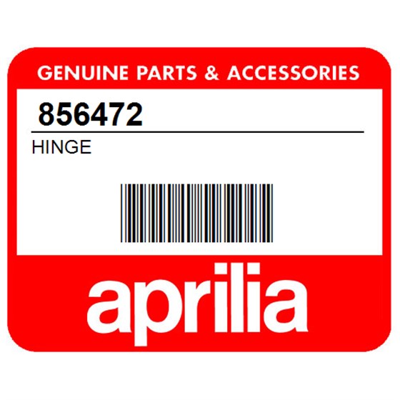 Aprilia 856472 Hinge