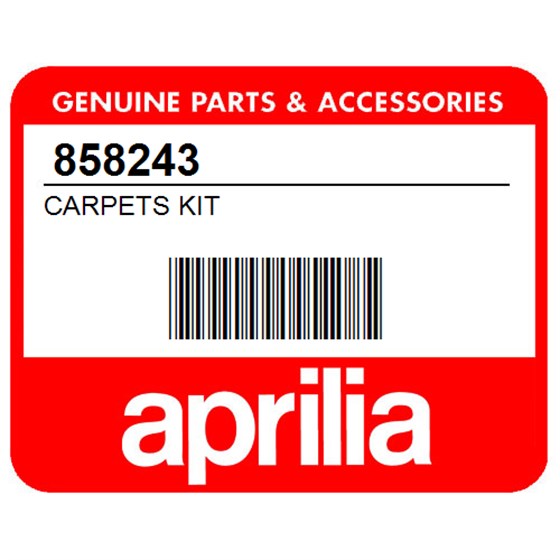 Aprilia 858243 Carpets Kit