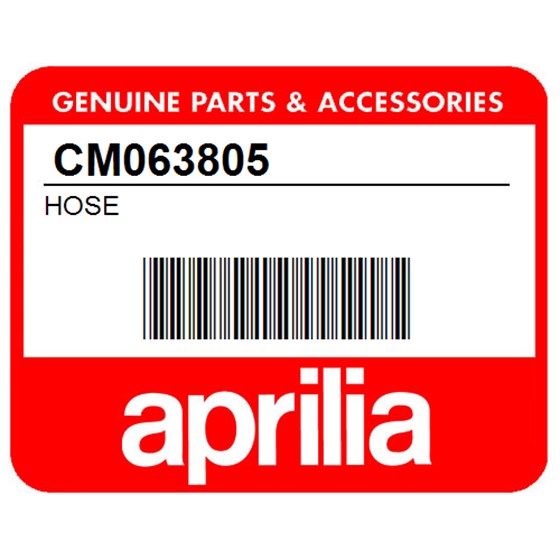 Aprilia CM063805 Hose