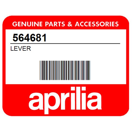 Aprilia 564681 Lever