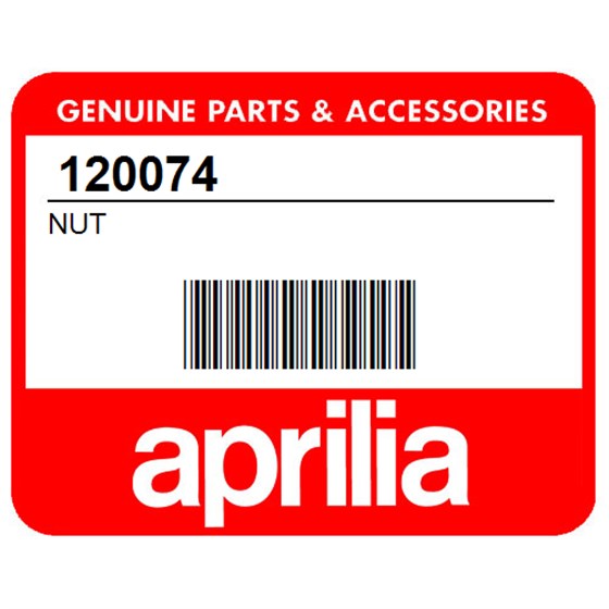 Aprilia 120074 Nut