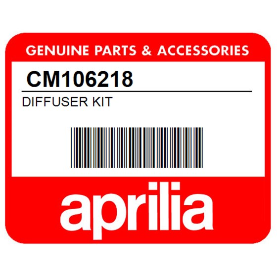 Aprilia CM106218 Diffuser Kit