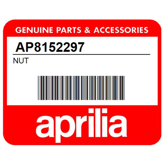 Aprilia AP8152297 Nut
