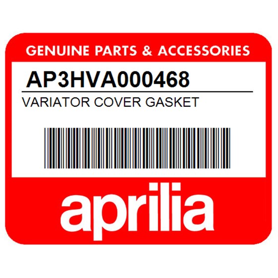 Aprilia AP3HVA000468 Variator Cover Gasket