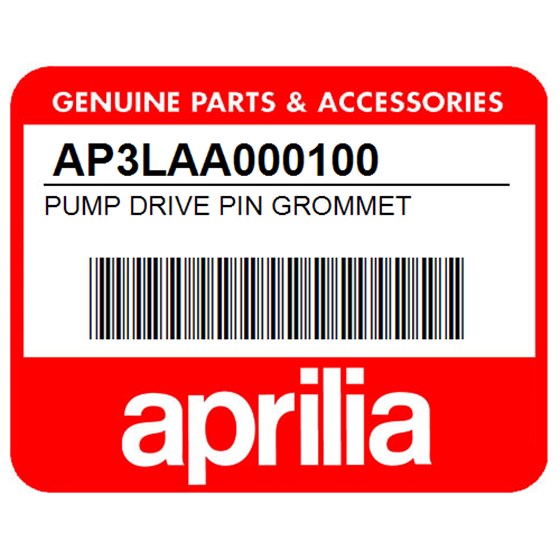 Aprilia AP3LAA000100 Pump Drive Pin Grommet