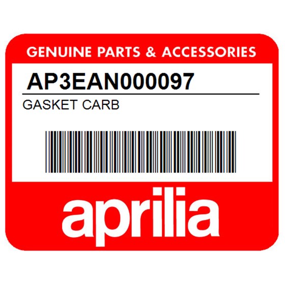 Aprilia AP3EAN000097 Gasket Carb