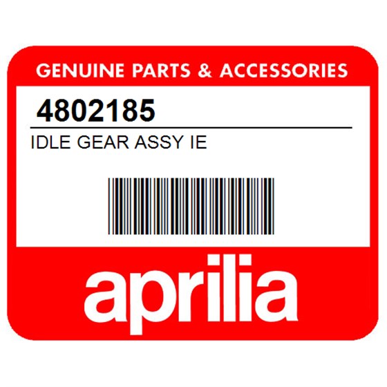 Aprilia 4802185 Idle Gear Assy Ie