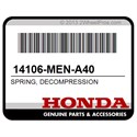 Honda 14106-MEN-A40 Spring, Decompression