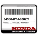 Honda 64380-KYJ-900ZC Panel, L., Middle, *Nha35m*
