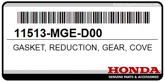 Honda 11513-MGE-D00 Gasket, Reduction, Gear, Cover