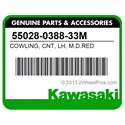 Kawasaki 55028-0388-33M Cowling, Cnt, Lh, M.D.Red