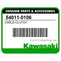 Kawasaki 54011-0106 Cable-Clutch