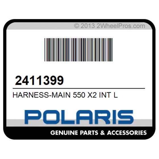 Polaris 2411399 Harness-Main 550 X2 Int L