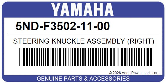 Yamaha 5ND-F3502-11-00 Steering Knuckle Assembly (Right)