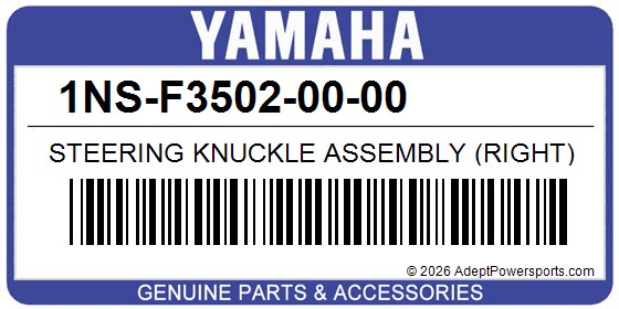 Yamaha 1NS-F3502-00-00 Steering Knuckle Assembly (Right)