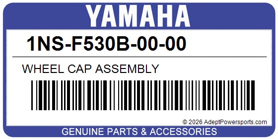 Yamaha 1NS-F530B-00-00 Wheel Cap Assembly
