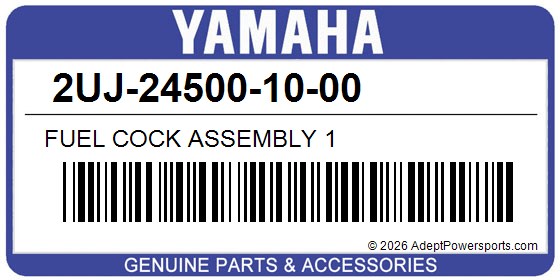 Yamaha 2UJ-24500-10-00 Fuel Cock Assembly 1