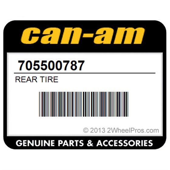 Can-Am 705500787 Rear Tire