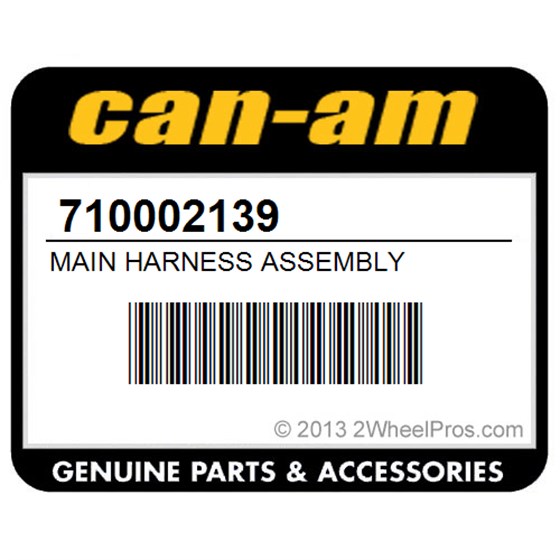Can-Am 710002139 Main Harness Assembly